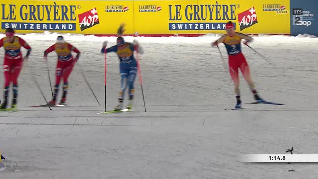 Tour de Ski: pas de finale pour la Lucernoise Nadine Fähndrich (7e)