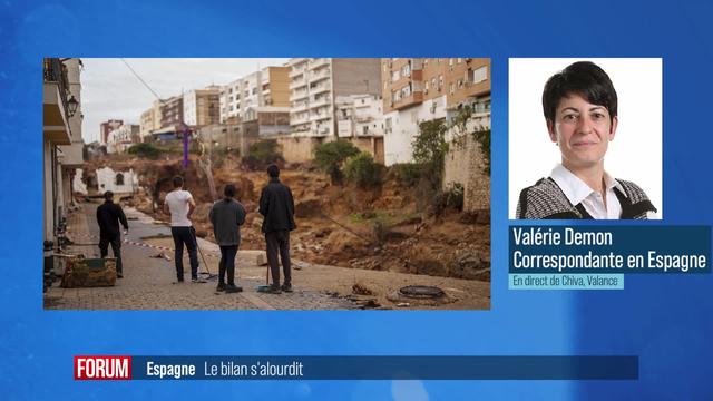 Après les inondations qui ont ravagé l’Espagne, la ville de Chiva est méconnaissable