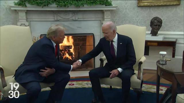 La transition politique entre Joe Biden et Donald Trump débute aux États-Unis