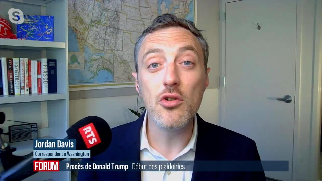 Les plaidoiries pour dissimulation de paiement de Donald Trump ouvrent son procès aux Etats-Unis (vidéo)