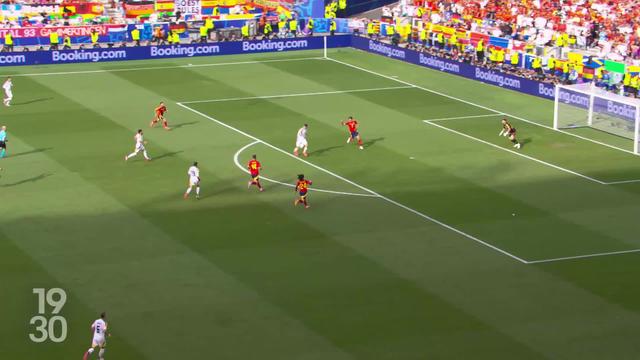 Football : l'Espagne et l'Allemagne se neutralisent (1-1) en quarts de finale de l'Euro. Ils joueront donc les prolongations