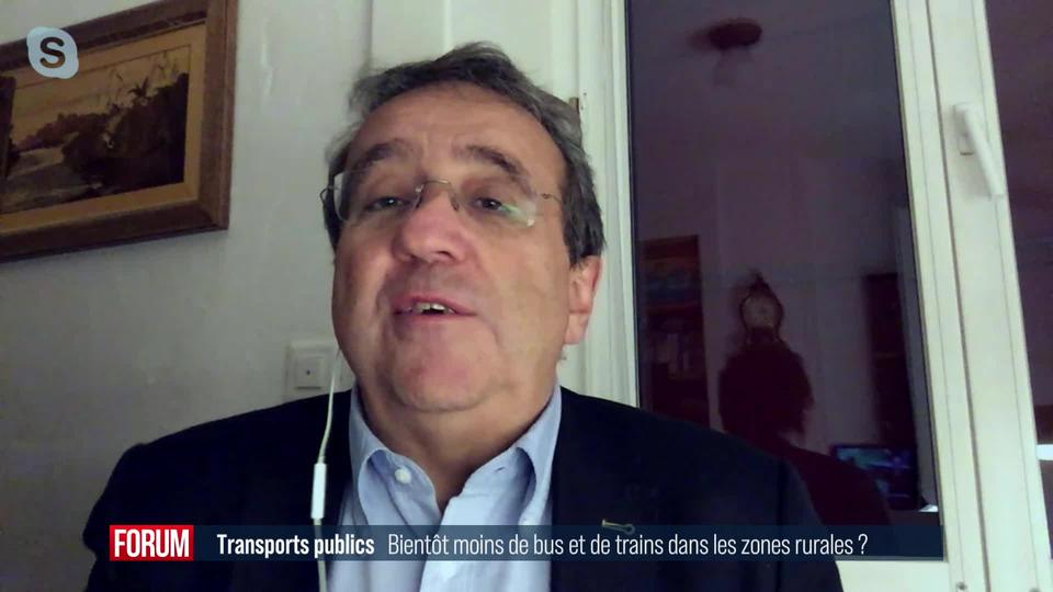 Vers une diminution des transports publics périphériques pour faire des économies? Interview de Pascal Broulis (vidéo)