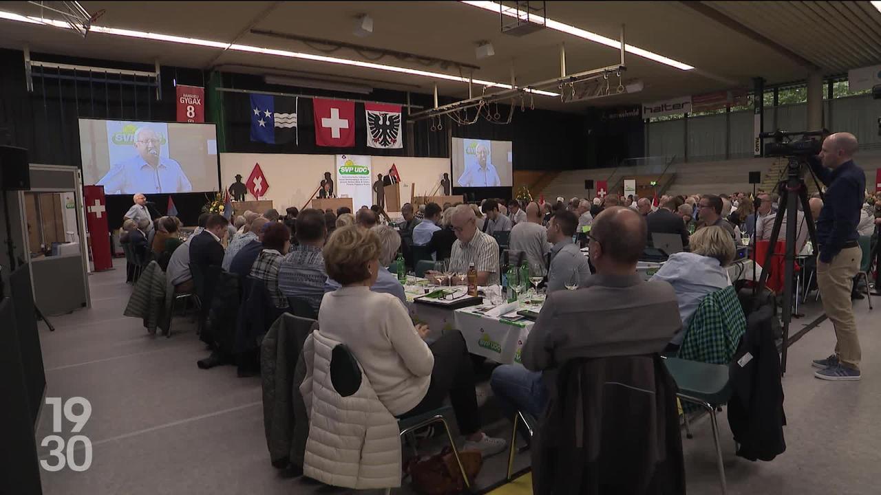 Les délégués de l’UDC étaient réunis samedi à Aarau. Au menu des discussions, l'asile et la réforme du financement des soins