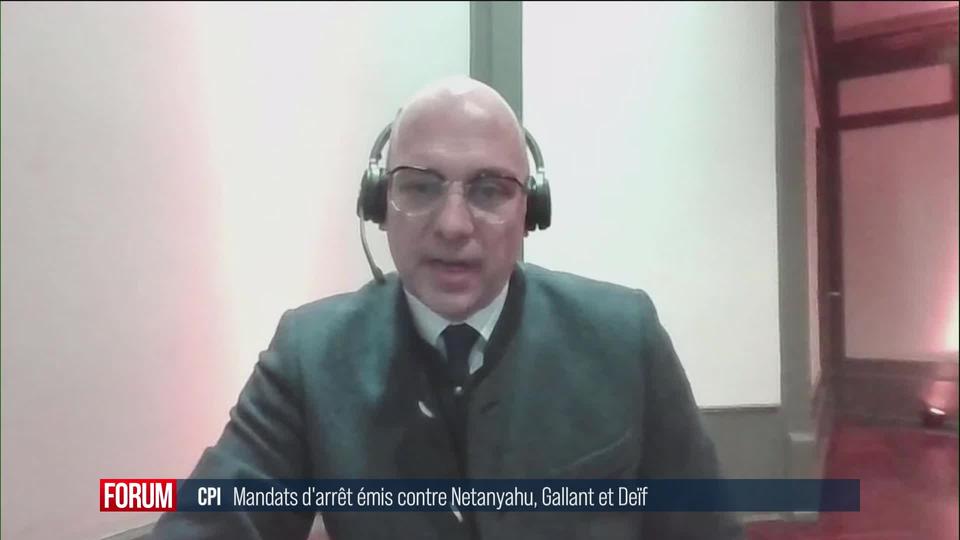 Mandats d'arrêt contre Netanyahu, Yoav Gallant et Mohammed Deïf: interview de Philippe Currat