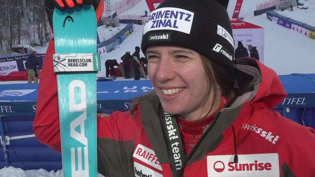 Ski alpin -  Killington (USA), slalom dames: "J'ai vraiment tout donné", lâche Camille Rast