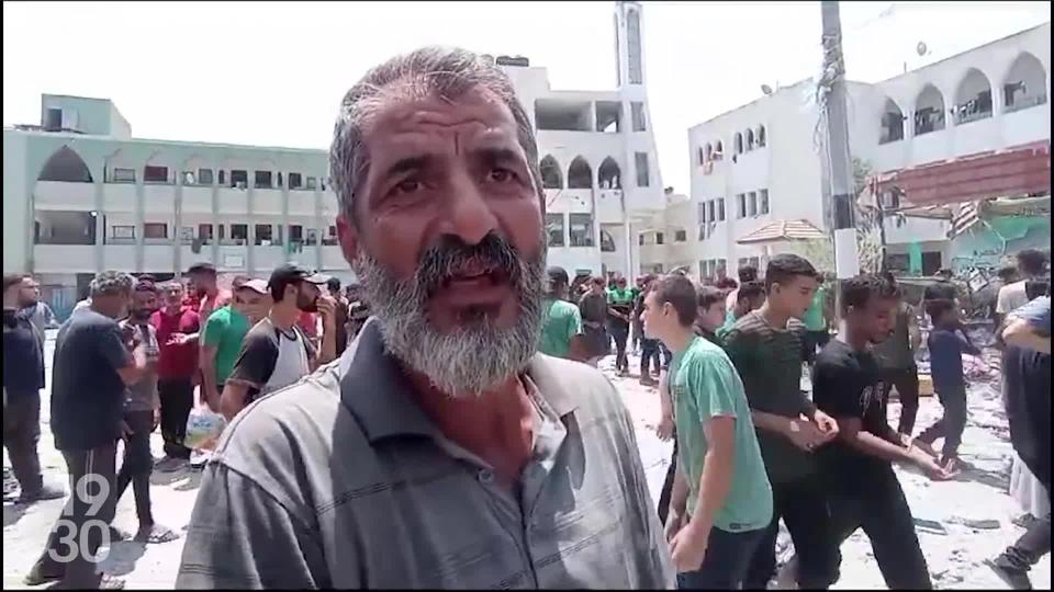 Une nouvelle frappe israélienne sur une école dans le centre de Gaza a fait 30 morts et plus de 100 blessés