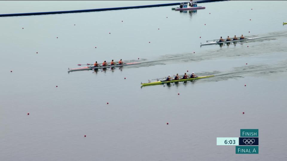 Quatre de couples, finale, dames: le quatuor suisse échoue au pied du podium