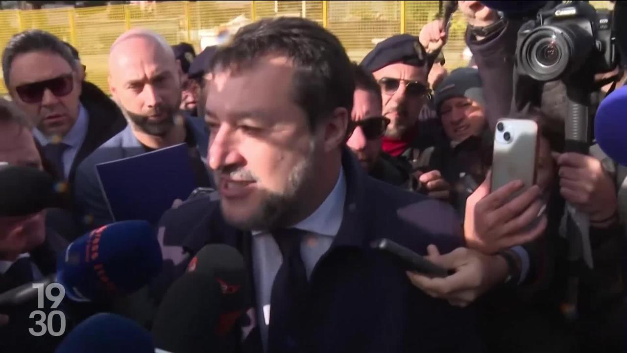 L'ancien ministre de l'Intérieur italien Matteo Salvini est acquitté