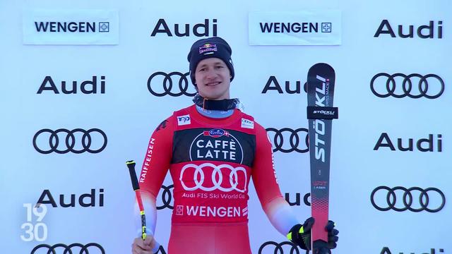 Ski alpin: Devant une foule en délire, Marco Odermatt triomphe lors de la grande descente de Wengen