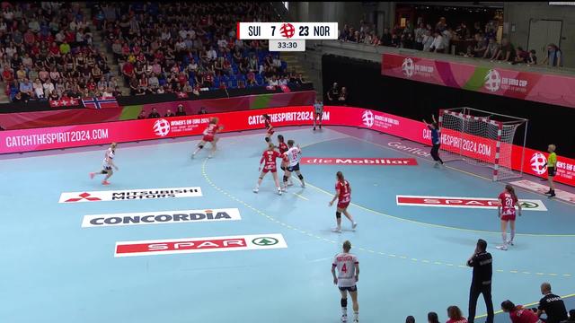Handball, Euro Cup: rien à faire pour les Suissesses qui s'inclinent logiquement face aux Norvégiennes 42-22