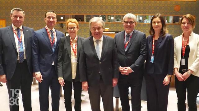 Des parlementaires suisses à l’ONU pour bâtir des ponts grâce à la neutralité helvétique