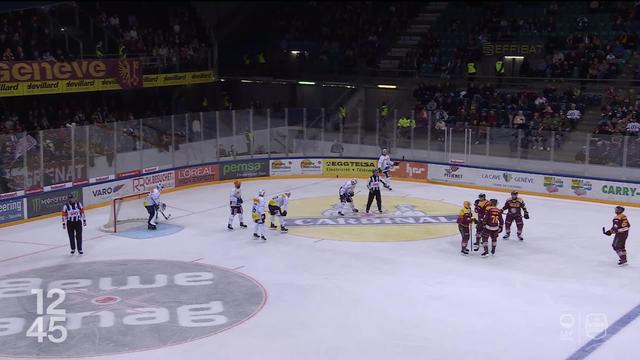 Hockey sur glace, Genève-Servette renoue avec la victoire après une série de défaites à domicile