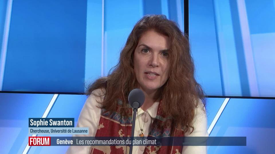 L’état des recommandations du Conseil pour le climat à Genève: interview de Sophie Swaton (vidéo)