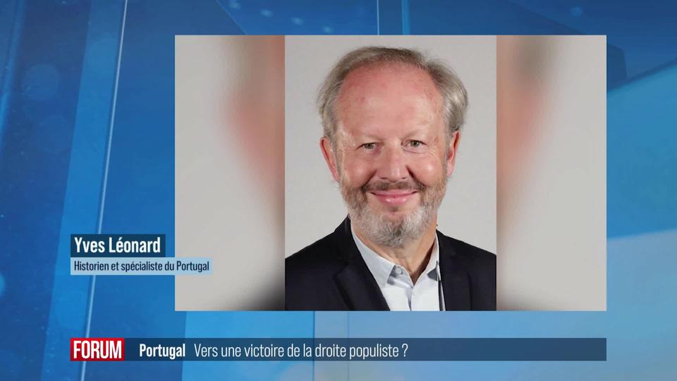 La droite populiste semble emporter les élections parlementaire du Portugal: interview de Yves Léonard