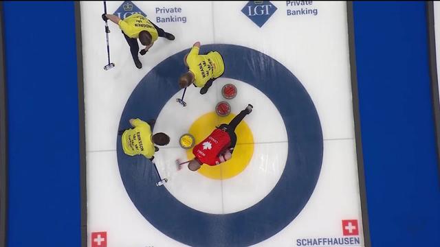 Curling, championnat du monde, finale: victoire de la Suède face au Canada 6-5