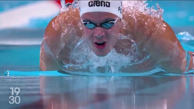 Natation: Noè Ponti a battu samedi son propre record du monde du 50 mètres papillon à Singapour