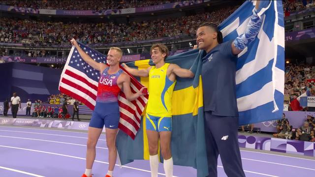 Saut à la perche, finale messieurs: incroyable Armando Duplantis (SUE), qui bat son propre record du monde