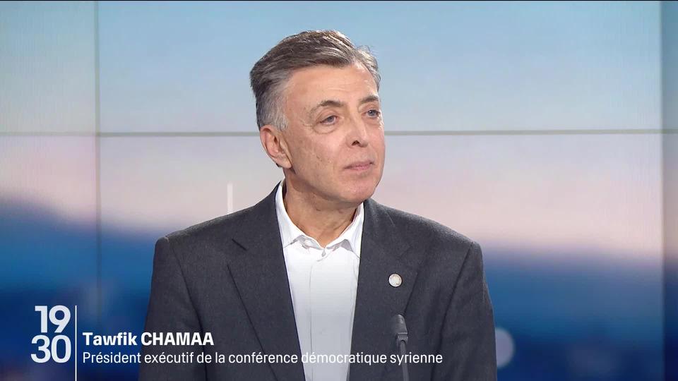 Entretien avec Tawfik Chamaa, président exécutif de la conférence démocratique syrienne, qui revient sur la chute du président syrien Bachar al-Assad