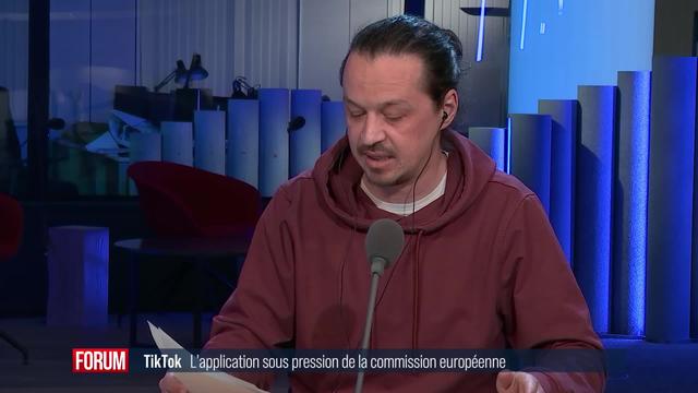 L’application Tik-Tok sous pression de la Commission européenne