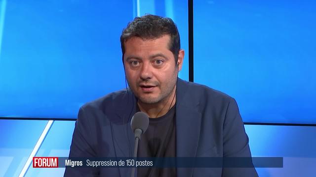 Migros supprime 150 postes à plein temps dans sa filiale Supermarché: interview de Pascal Meyer