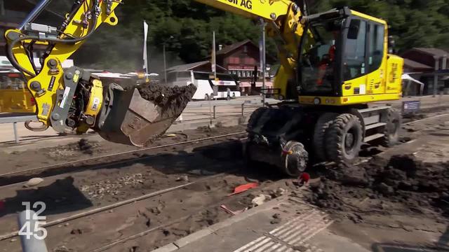 Le montant des dégâts causés lundi soir par les intempéries à Brienz sont estimés à une trentaine de millions de francs