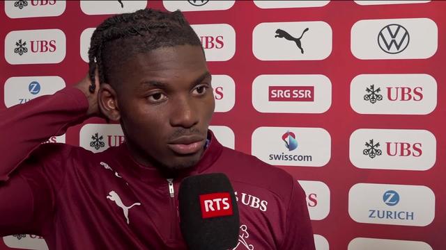 Groupe 4, Suisse - Danemark (2-2): la réaction de Breel Embolo après le match