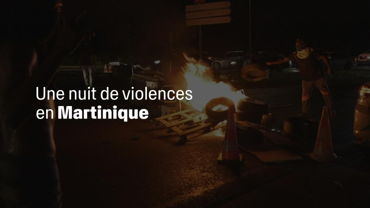 Magasins incendiés et gendarmes blessés lors d'une nouvelle nuit de violences en Martinique