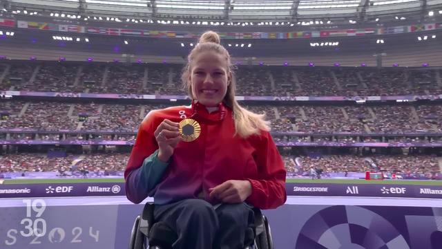 Catherine Debrunner remporte un deuxième titre paralympique à Paris