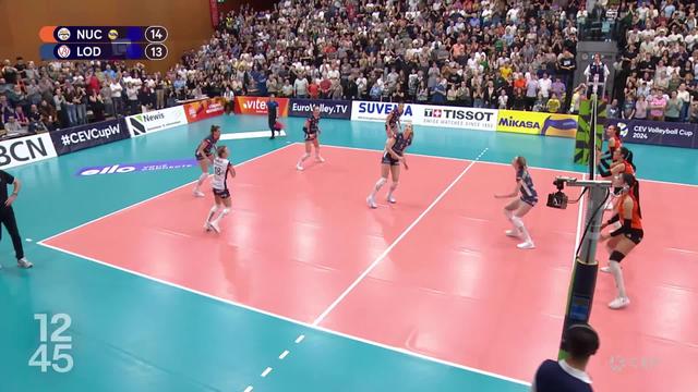 Le Neuchâtel UC s'est qualifié pour la finale de la Coupe d'Europe de volley