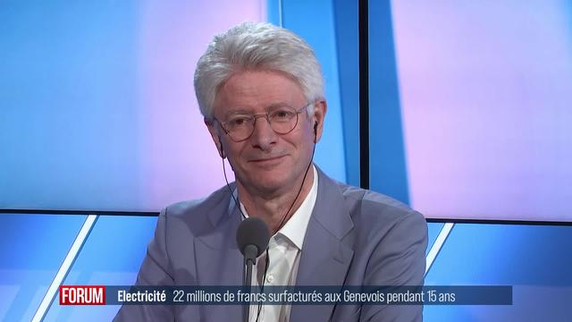 Les Genevois surfacturés de 22 millions de francs d’électricité en 15 ans: interview de Christian Brunier