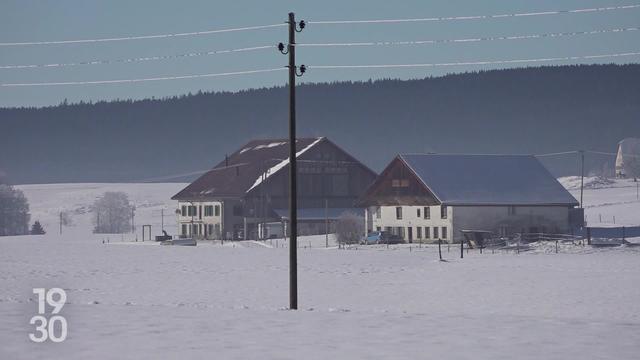 Un froid glacial s'est installé en Suisse. Les températures sont descendues sous les -25 degrés à La Brévine (NE)