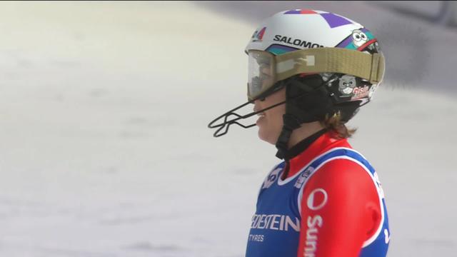 Levi (FIN), slalom dames, 1re manche: Michelle Gisin (SUI) signe la 11e place provisoire