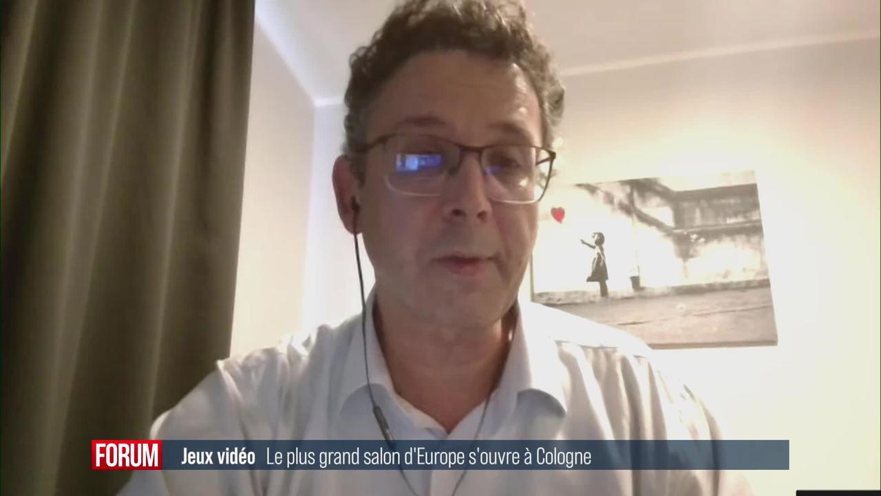 Coup d’envoi du plus grand salon du jeu vidéo d’Europe à Cologne: interview de Nicolas Akladios