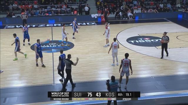 Basketball - European pre-qualifiers, Suisse - Kosovo 75-43 (36-18): les Suisses n'ont pas douté face aux Kosovars