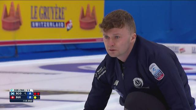 Curling, championnats d'Europe: Ecosse-Suisse (10-8): les Helvètes battus après un end supplémentaire