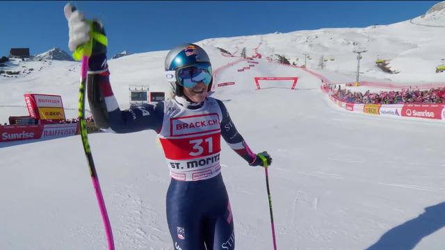 St. Moritz (SUI), Super-G dames: la légende Lindsey Vonn (USA) est de retour à la compétition avec une 14e place