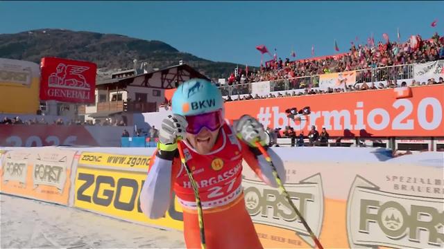 Bormio (ITA), Super-G messieurs: Alexis Monney (SUI) épate encore sur les pentes du Stelvio