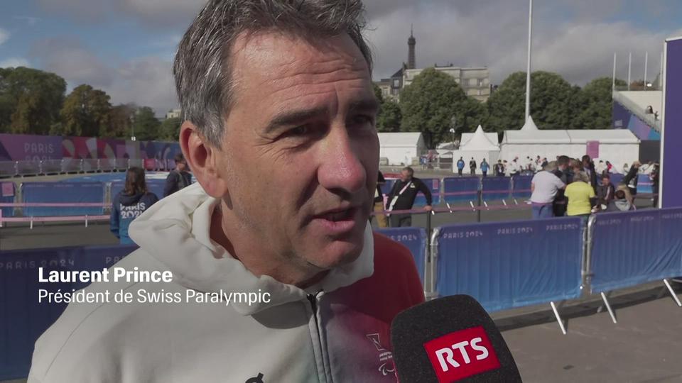 Jeux paralympiques: "On a vécu 2 semaines fantastiques avec des Suisses performants" - L.Prince, président Swiss Paralympic