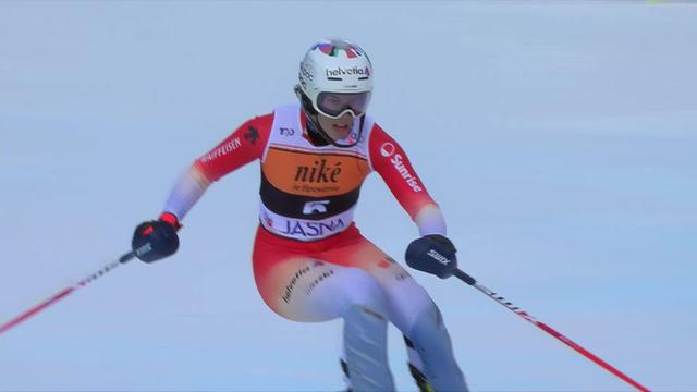 Jasna (SVK), slalom dames, 1re manche: la manche de Michelle Gisin (SUI)