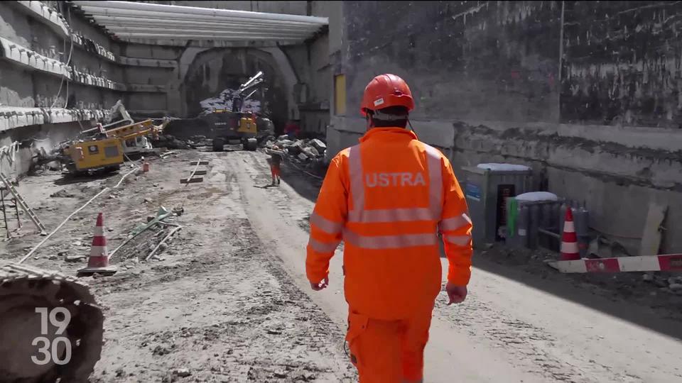 Plongée sur le chantier du deuxième tunnel routier du Gothard, où travaillent des centaines d’ouvriers venus de toute l’Europe