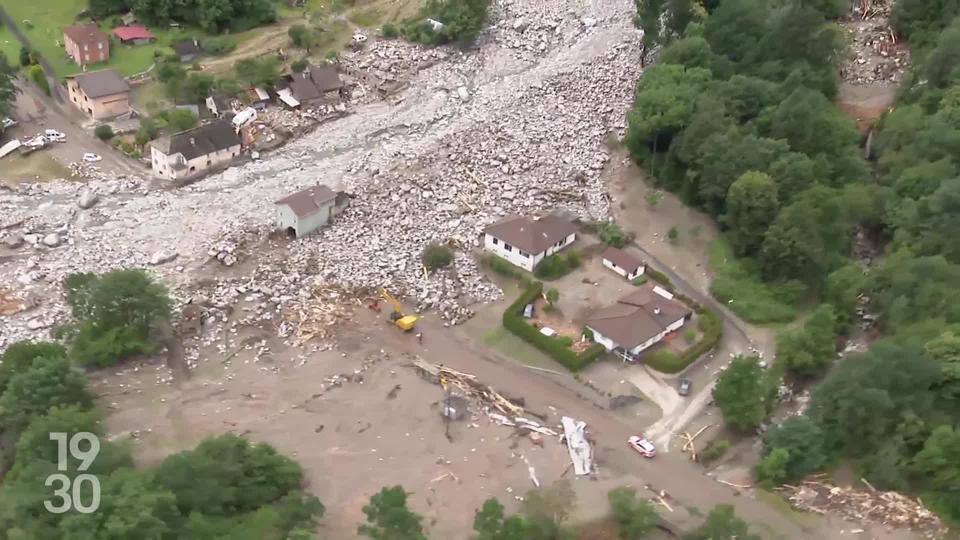 Deux personnes sont toujours portées disparues après les violentes intempéries qui ont eu lieu ce week-end dans les Grisons