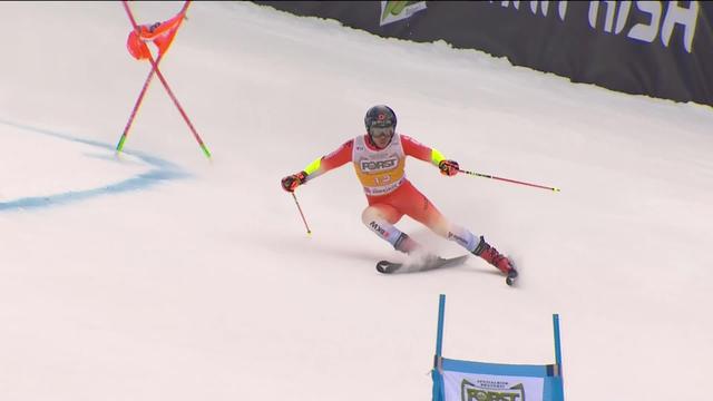 Alta Badia (ITA), géant messieurs, 1re manche: Gino Caviezel (SUI) loin des meilleurs