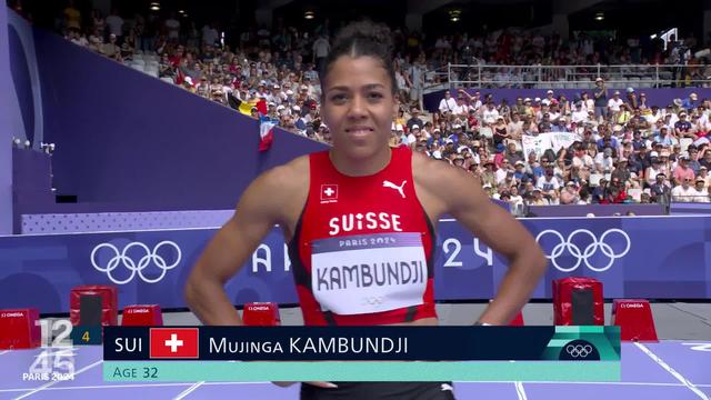 Athlétisme : bonne entrée en matière pour Mujinga Kambundji, qui s’est qualifiée pour les demi-finales du 100m des Jeux olympiques