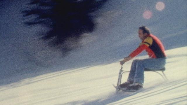 La pratique du ski-bob