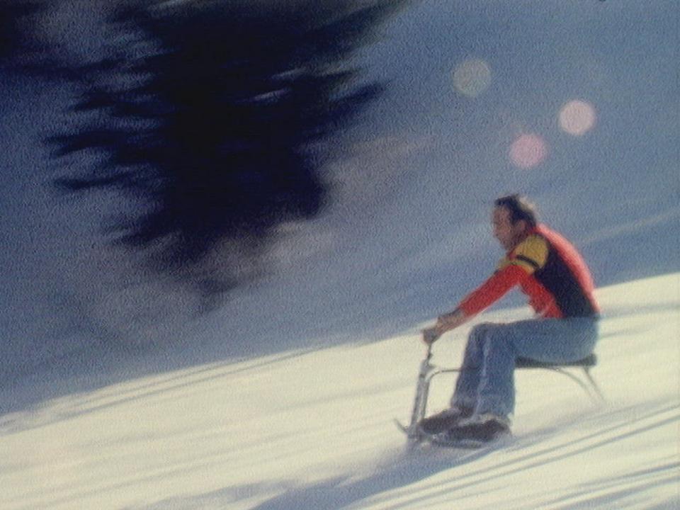 La pratique du ski-bob