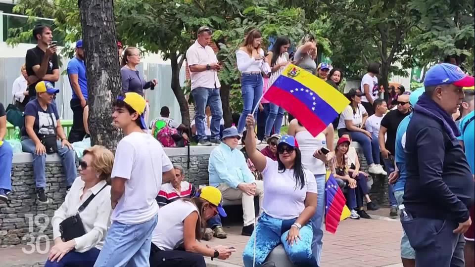 Au Venezuela, une manifestation de l’opposition a eu lieu malgré les menaces pour réclamer le départ de Nicolas Maduro, accusé de fraude électorale