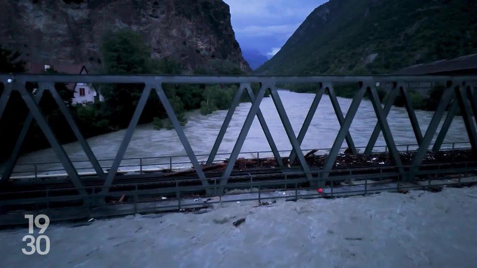 En raison des fortes intempéries de ces derniers jours, l'usine d'aluminium Constellium près de Sierre a dû arrêter sa production