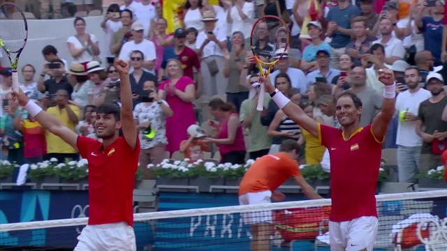 Double, Alcaraz-Nadal (ESP) - Griekspoor-koolhof (NED): la paire espagnole se défait des Néerlandais au super tie-break