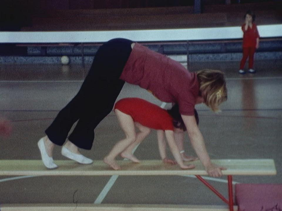 Gymnastique avec son enfant