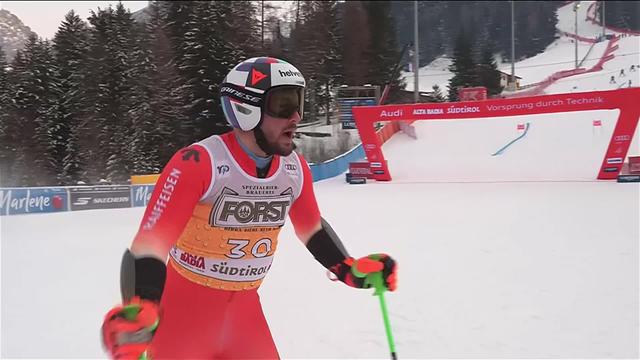 Alta Badia (ITA), géant messieurs, 1re manche: la manche de Luca Aerni (SUI)